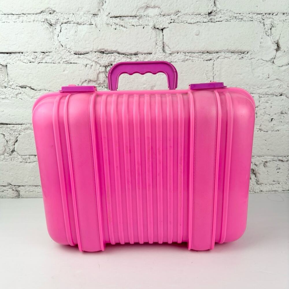 Vintage 90’s Suitcase Full Of Barbie/Doll Clothes